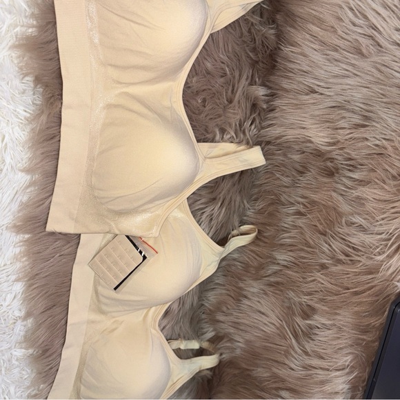 UnderoutFit 2Set Sand/ Beige Women's Bra Adjustable & Non-Adjustable - Picture 1 of 5